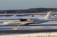 SE-MDI @ EFHK - ATR belonging to Golden Air. Taken from inside Terminal 2