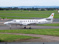 EC-GPS @ EGBJ - Like back at home for me. The Manx2 flight arrives - by Manxman