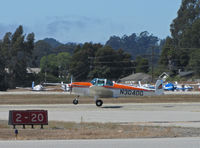 N3040G @ KWVI - Santa Paula, CA-based 1961 Aircoupe F-1A landing @ 2010 Watsonville Fly-In - by Steve Nation