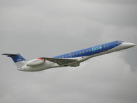 G-RJXO @ EGBB - bmi Regional E145 G-RJXO climbs out of BHX - by Manxman