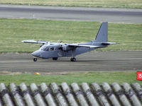 ZF573 @ EGBB - Army Air Corps Islander ZF573 arrives at BHX - by Manxman