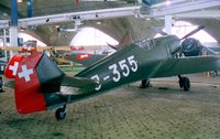 J-355 - Messerschmitt Bf 109E-3 at the Fliegermuseum Dübendorf