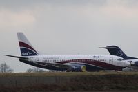 5N-MJA @ NWI - Parked with stored aircraft. - by Graham Reeve