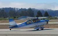 N5032G @ KWVI - Reid-Hillview Airport (San Jose, CA)-based 1978 Bellanca 7ECA taxiing with fog rolling in @ 2010 Watsonville Fly-In - by Steve Nation
