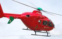 G-WASN @ EGFH - Wales Air Ambulance helicopter (Helimed 57) responding to an emergency - by Roger Winser