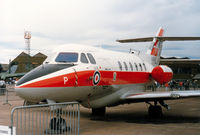 XS714 @ EGQL - Dominie T.1 of 6 Flying Training School based at RAF Finningley on display at the 1986 RAF Leuchars Airshow. - by Peter Nicholson