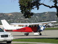 N660SP @ CMA - 1998 Cessna 172S SKYHAWK SP, Lycoming IO-360-L2A 180 Hp, CS prop, patriotic colorful red, white and blue paint - by Doug Robertson
