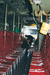 84007 - Cabin of the 847 Hercules.
Departure from F10 Angelholm AFB to Jamtland F4 AFB
Jul 1999 - by Henk Geerlings