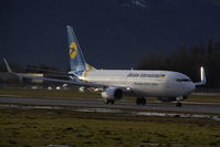 UR-PSC @ LOWS - AUI [PS] Ukraine International Airlines  First flight date 	05/02/2010 - by Delta Kilo