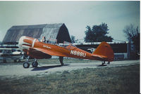 N888U @ N/A - bill barber @ Mckinnen field back in the 60's - by john simo - crew chief
