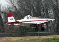 N41119 @ DTN - Landing at Downtown Shreveport. - by paulp