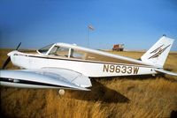 N9633W - At Peerless MT airstrip - by Mark Peterson