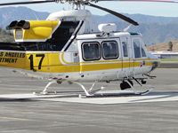 N17LA @ POC - After taking several shots of the ship, I noticed the water tank was not on board, crew member said it was being repaired, be put back on 01/15/11 - by Helicopterfriend