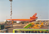 C-GCPC @ LIRF - CP Air at Rome. Flight to Amsterdam - by Henk Geerlings