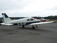 G-OLSF @ EGHH - Parket at the Bournemouth Aeroclub - by Manxman