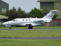 G-LEAC @ EGHH - London Executive Aviation Cessna 510 Citation Mustang - by Manxman