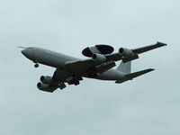 ZH102 @ EGHH - RAF Waddington E-3D Senrty ZH102 makes a flypast of BOH for the FRA families day. Another treat only for those at the airport - by Manxman