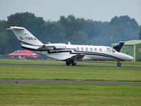 G-TBEA @ EGHH - Private Cessna 525 G-TBEA - by Manxman