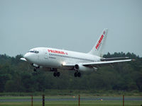 G-CEAF @ EGHH - EAL B737-200 G-CEAF arrives - by Manxman