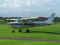 G-BLZE @ EGKR - Cessna 152 G-BLZE - by Manxman