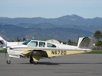N672D @ OXR - 1963 Beech P35 BONANZA, Continental IO-470-N 260 Hp - by Doug Robertson