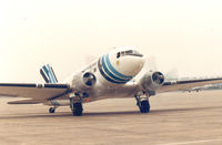 G-AMSV @ EHRD - Air Atlantique C47B at Rotterdam - by Henk Geerlings