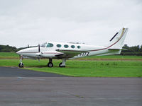 G-FITZ @ EGNE - Cessna 335 - by Manxman