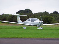 G-CCHA @ EGNE - DA-40 G-CCHA - by Manxman