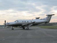 M-JJTL @ EGTF - Manx registered PC12 - by BIKE PILOT