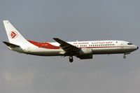 7T-VJO @ EDDF - on final runway 07R - by Friedrich Becker