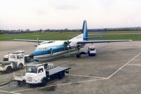 PH-KFE @ BHX - F-27 at BHX , Jan '83 - by Henk Geerlings