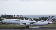 F-GLZS @ TNCM - Air France F-GLZS landing at TNCM - by Daniel Jef