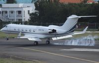 N427SA @ TNCM - Touch down for the N427SA at TNCM