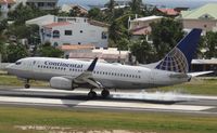 N16709 @ TNCM - Continental N16709 landing at TNCM