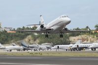N722QS @ TNCM - N722QS departing TNCM - by Daniel Jef