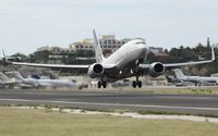N13716 @ TNCM - Continental N13716 departing TNCM