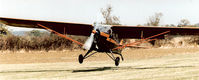 G-AIBX - Landing in a strong cross wind at Castle Mill airfield, Bedford. - by Lee Mullins