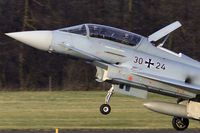 30 24 @ ETNN - decelerating after touchdown - by Friedrich Becker