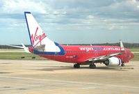 VH-VBU @ YMML - VH-VBU leaving the terminal at Tullamarine, - by red750