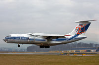 RA-76950 @ LOWL - Volga-Dnepr-Airlines Ilyushin IL-76TD-90VD to approach LOWL/LNZ