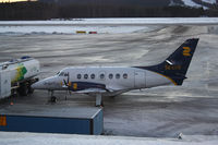 SE-LHE @ ESSD - Awaits passenger evening in the last ray of light this day. - by Krister Karlsmoen