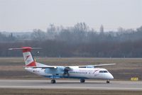 OE-LGD @ EDDP - An arrow takes 26R for a jump to Vienna via Dresden. - by Holger Zengler