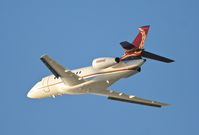 N88HE @ KLAX - CAESARS ENTERTAINMENT OPERATING CO.,FALCON 2000EX departing 25R KLAX en-route to KLAS. - by Mark Kalfas