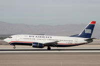 N314AW @ LAS - Slowly going the way of the dinosaur is this ex American West B.737. - by Duncan Kirk