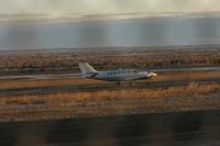 N5409G @ KBIL - Cessna 404 departing Billings Logan 1-21-2011 - by Daniel Ihde