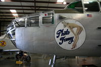 N3675G @ KCNO - Sitting inside at the planes of fame museum - by Nick Taylor Photography