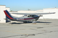 N40EC @ KCNO - Silver 182 at Chino - by Nick Taylor Photography