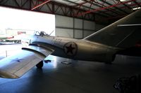 N87CN @ KCNO - Sitting inside at the POF museum - by Nick Taylor Photography