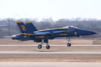 163106 @ AFW - Blue Angel #2 at Alliance Airport, Fort Worth, TX