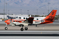 161068 @ LAS - Nice Beech T-44C visiting from Corpus Christi NAS. - by Duncan Kirk